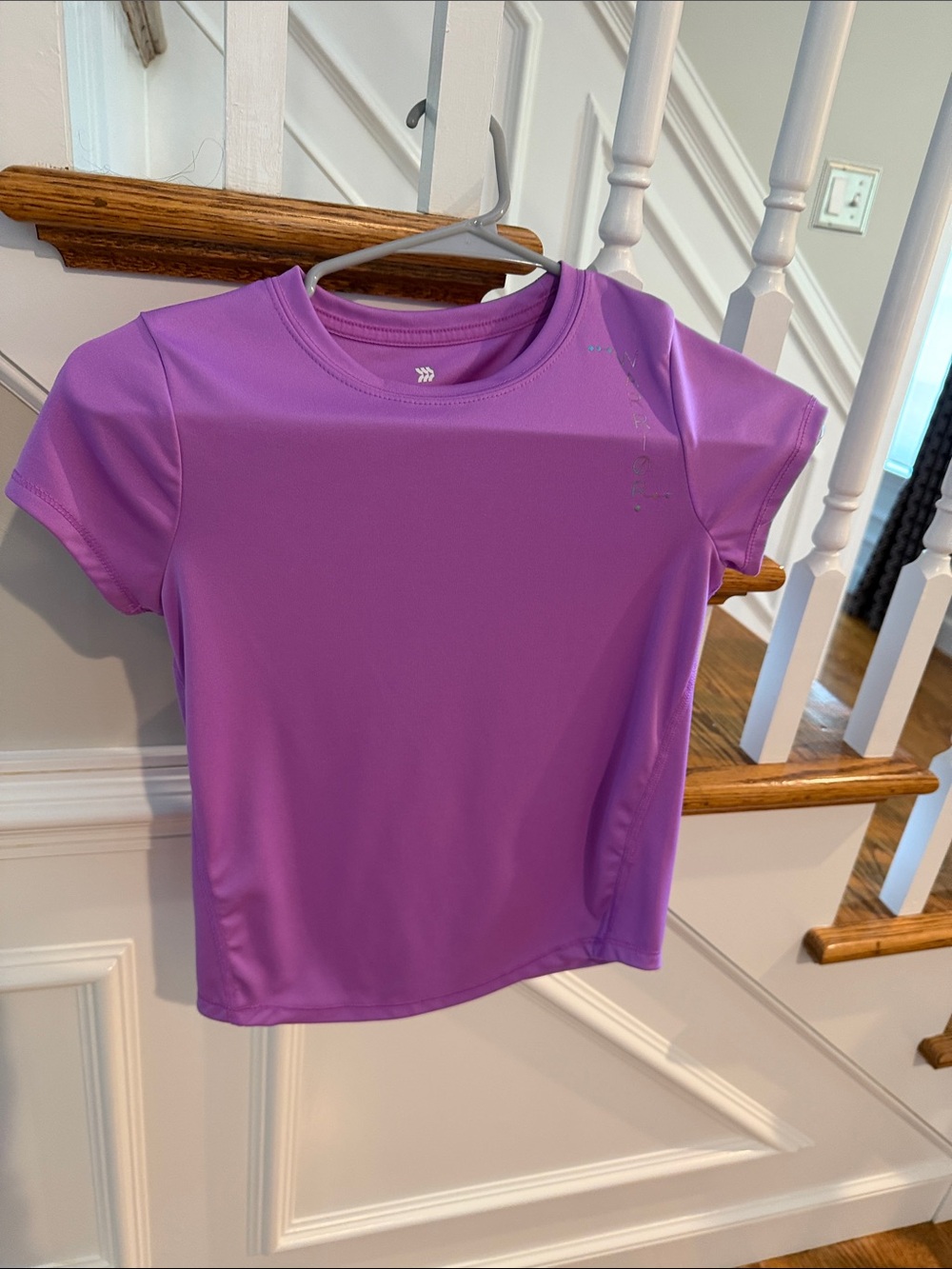 Girls' Purple Active Tee size 7/8